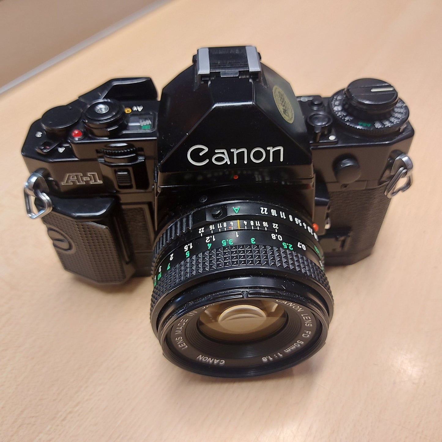 Canon A1 + 50mm f/1.8 - Clock Tower Cameras