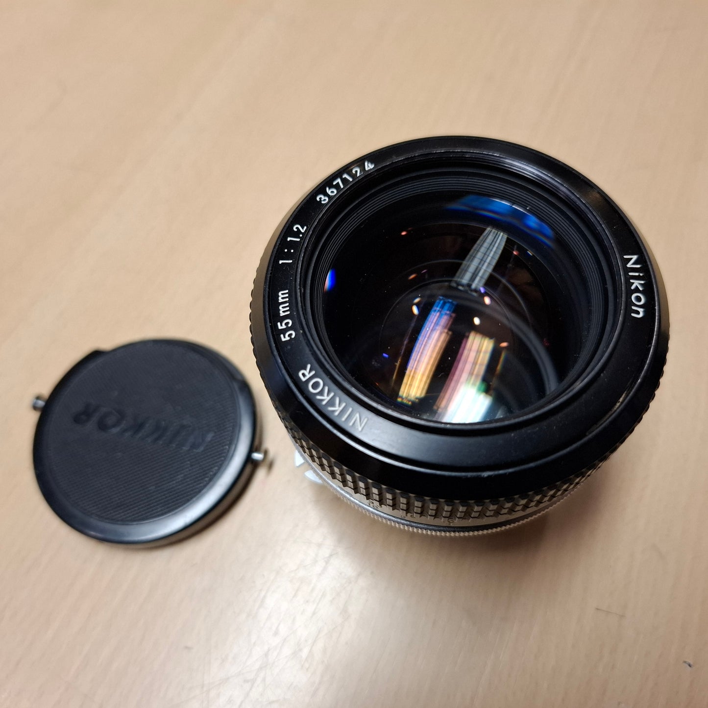 Nikon 55mm f/1.2 no-ai