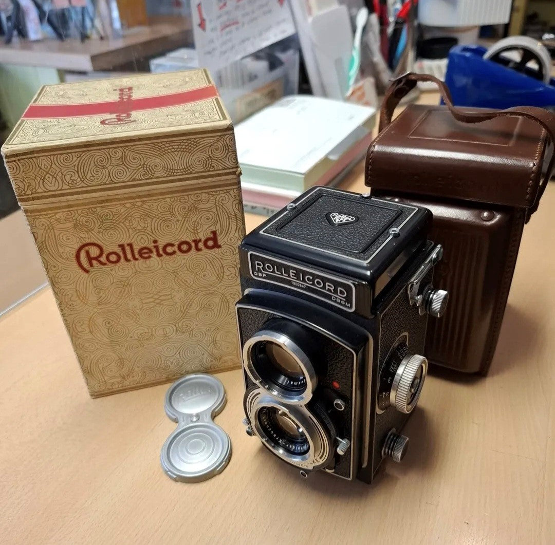 Rolleicord 5a TLR, with 75mm f3.5 Schneider Xenar