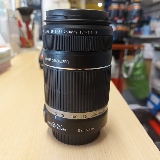 Canon 55-250mm EF-S IS Image Stabilized - Clock Tower Cameras