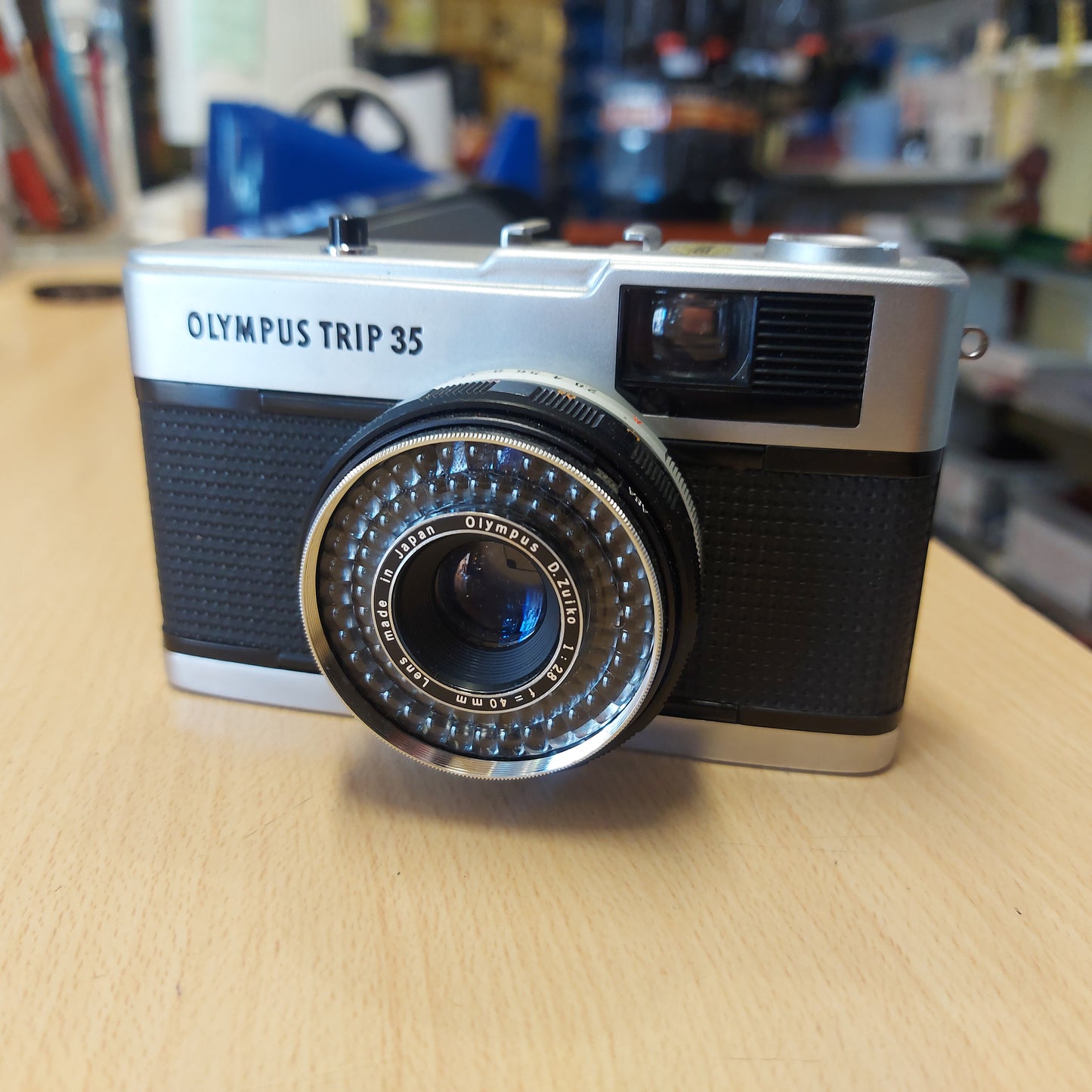 Olympus TRIP 35 with 40mm f/2.8 Zuiko