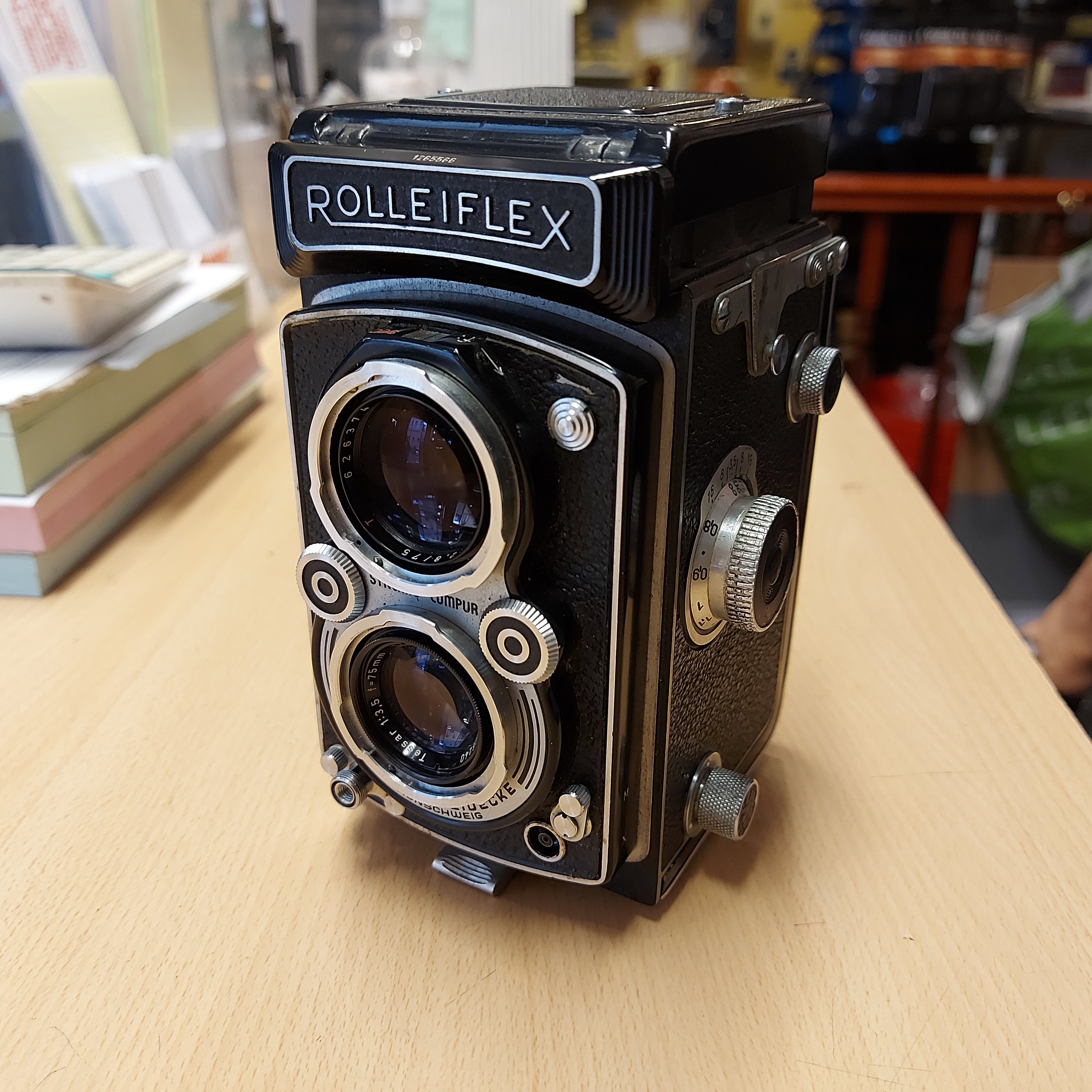 Rolleiflex 3.5a Twin Lens Reflex – Clock Tower Cameras