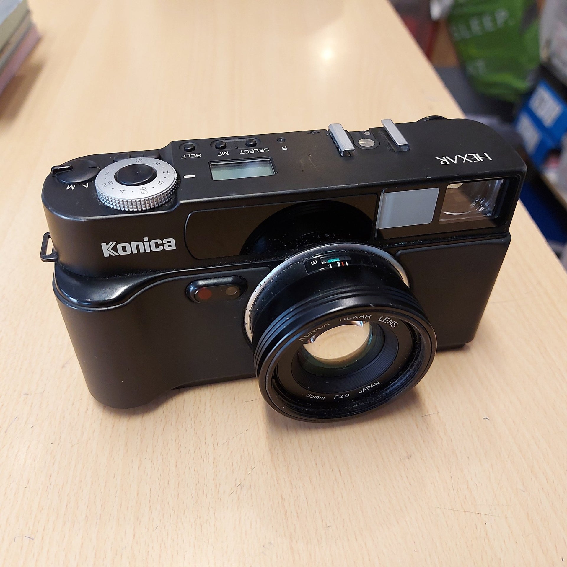 The Konica Hexar AF a rangefinder style point and shoot by Philipp 