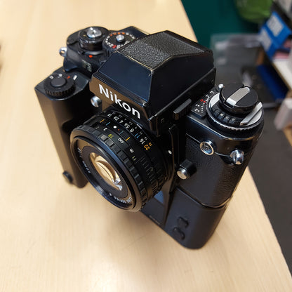 Nikon F3 + 50mm f/1.8 + FREE MD-4 Motordrive