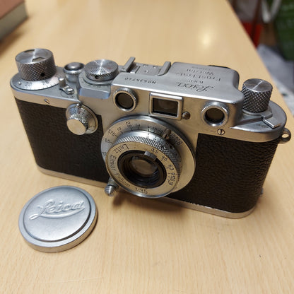 Leica IIIf + 50mm f/3.5 Leitz Elmar