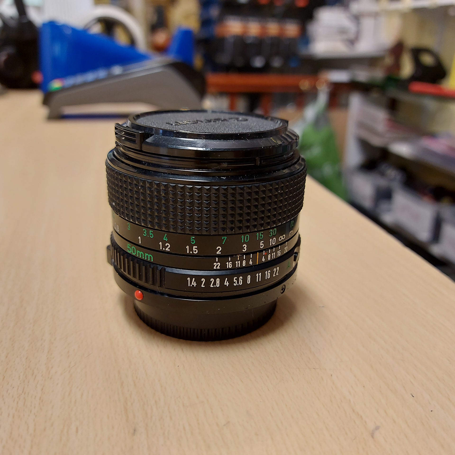 Objectif Canon FD 50mm F/1.4 S.S.C – Monture FD – Très Bon état
