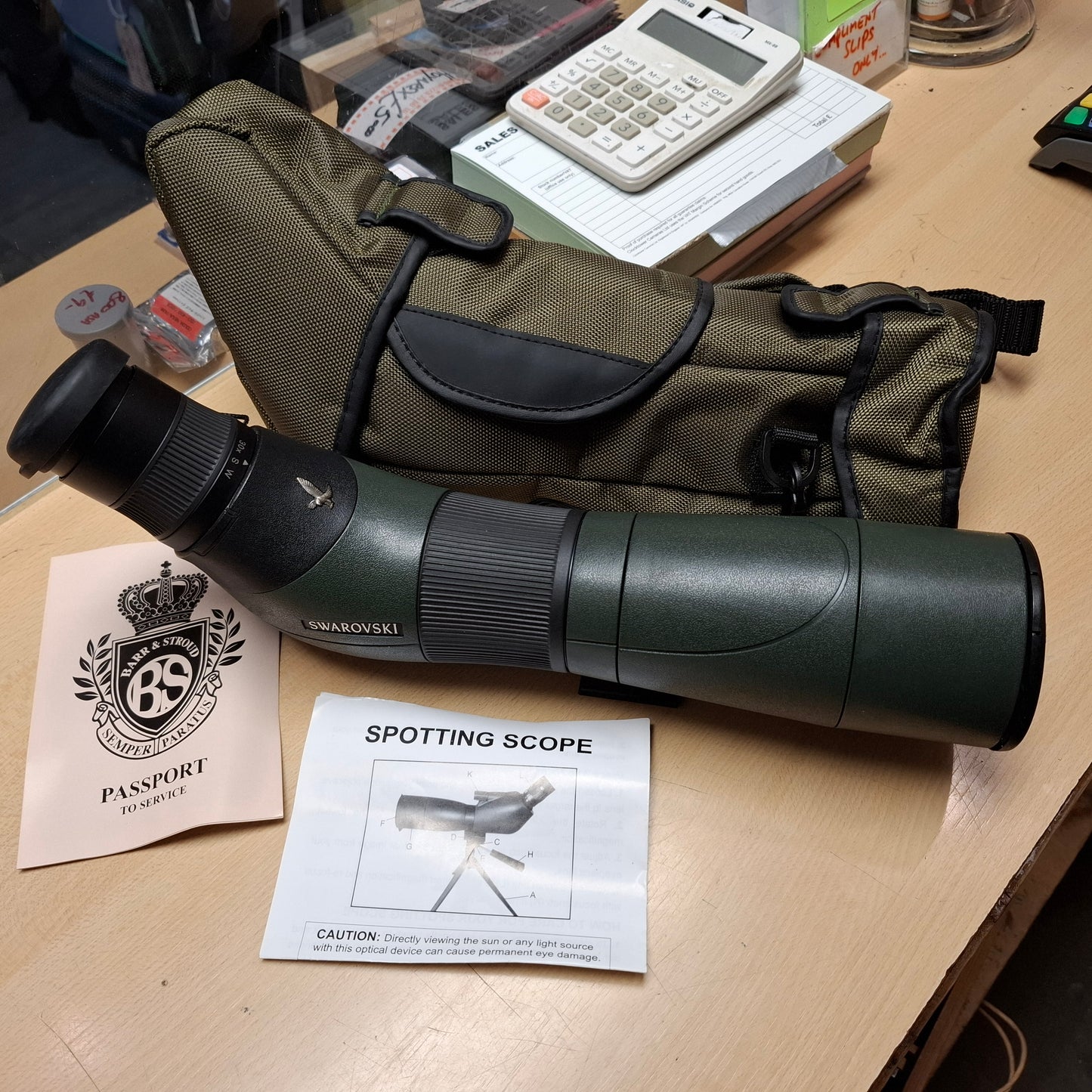 Swarovski 65 HD ATS with 30x Eyepiece