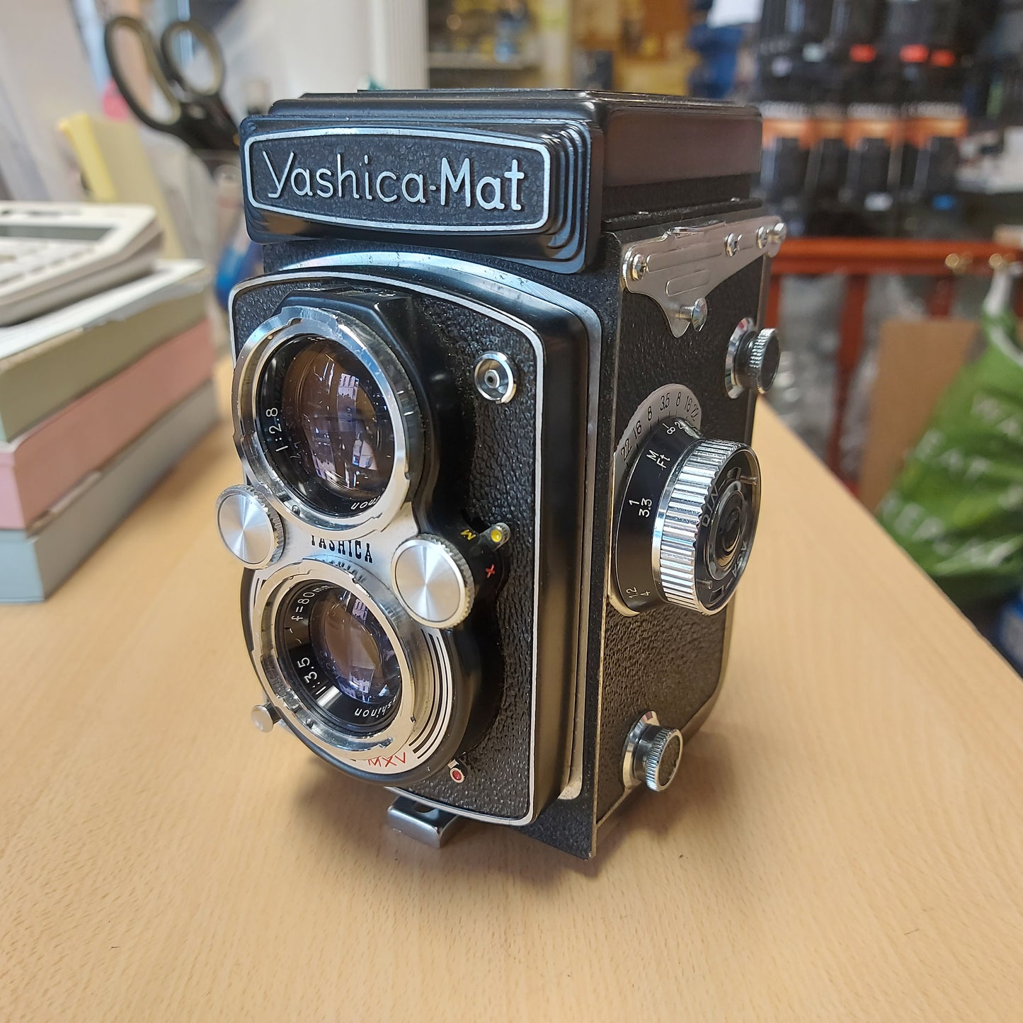 Yashicamat TLR with 80mm f3.5