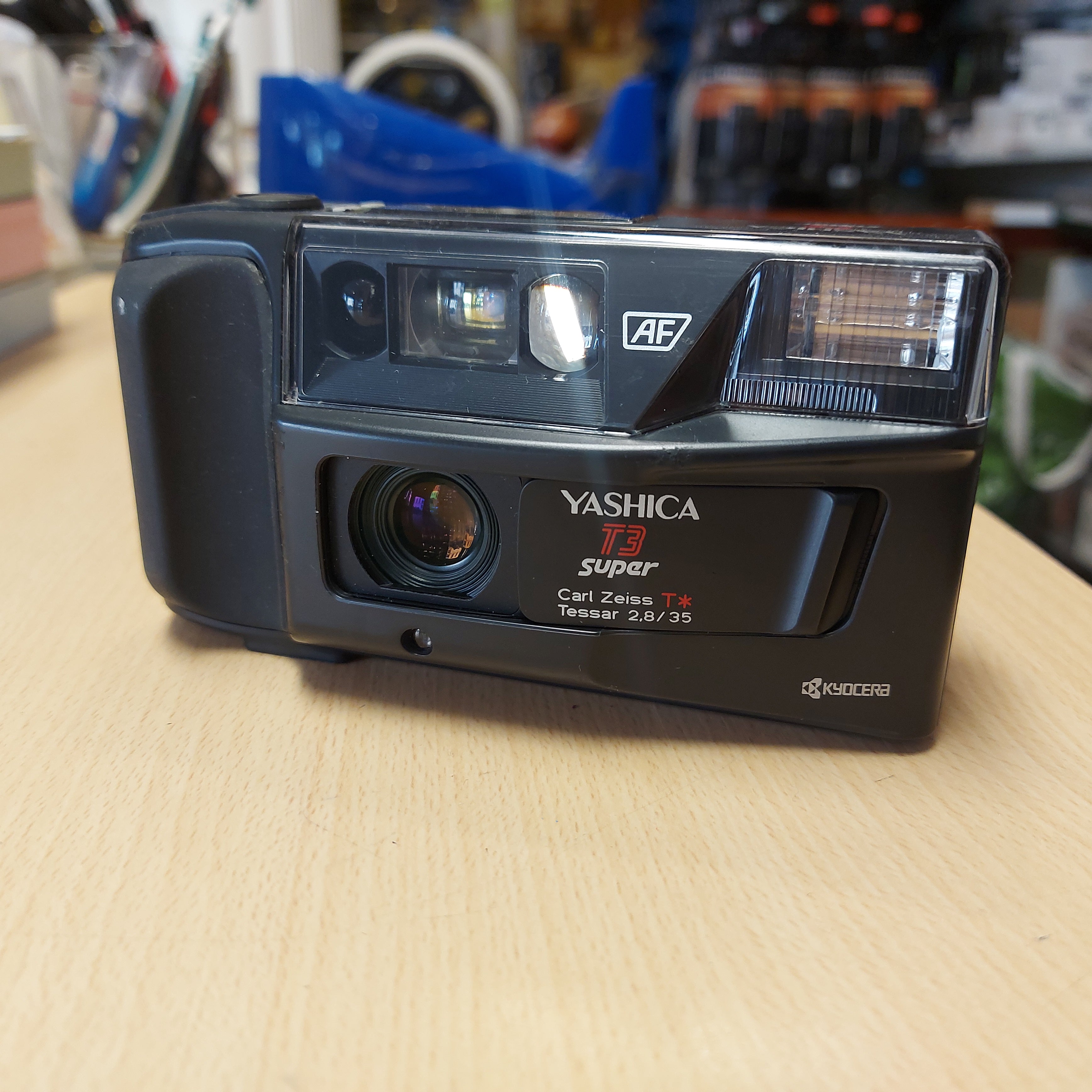 京セラ TPROOF カールツアイス Tessar3.5・35 Zeiss Carl Tessar