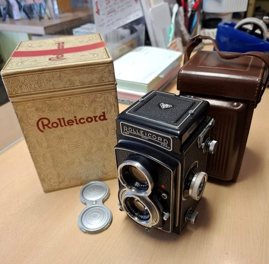 Rolleicord 5a TLR, with 75mm f3.5 Schneider Xenar